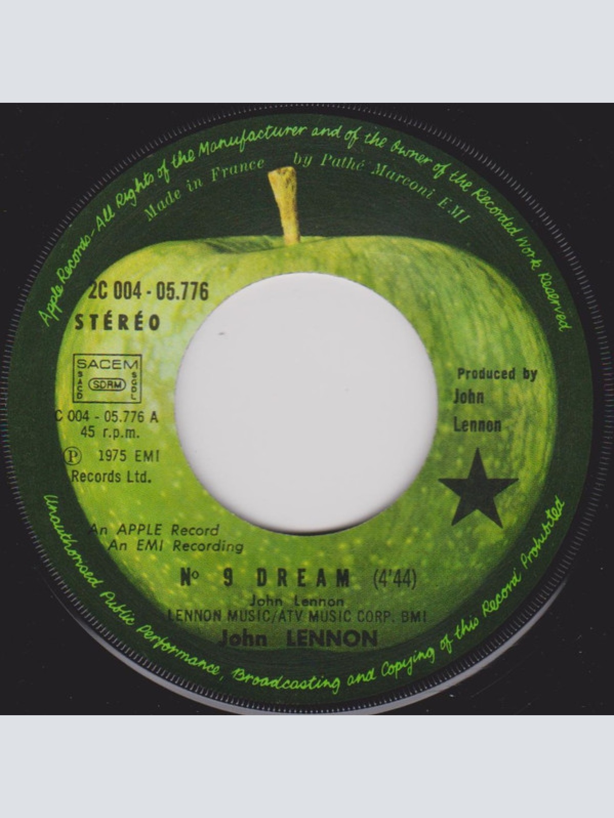 Vinyl / John Lennon - N° 9 Dream / What You Got