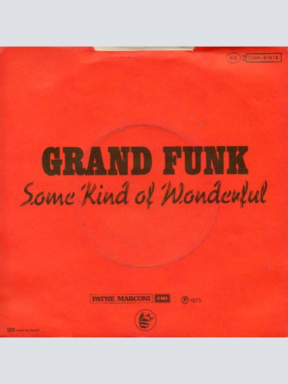 Vinyl / Grand Funk* - Some Kind Of Wonderful