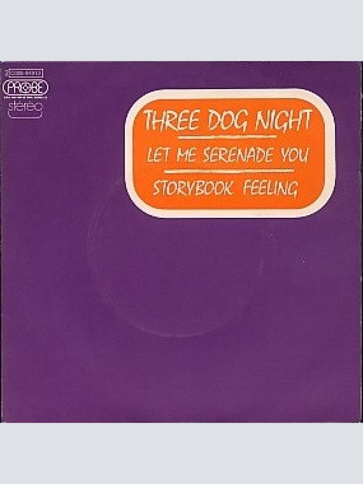 Vinyl / Three Dog Night - Let Me Serenade You