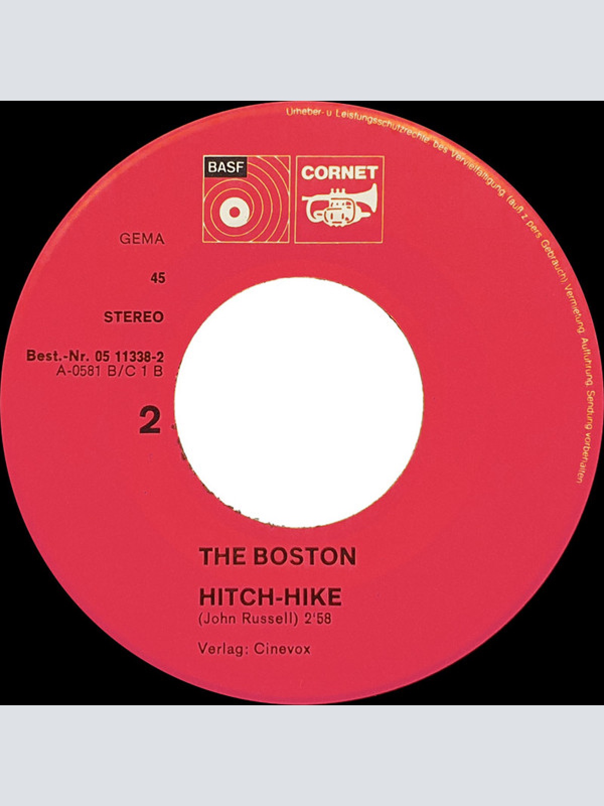Vinyl / The Boston - The Swingin' Creeper