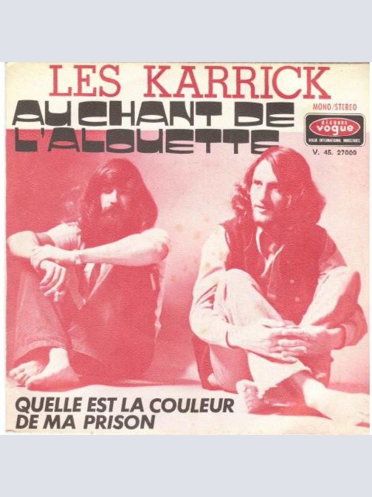 Vinyl / Les Karrick* - Au Chant De L'alouette