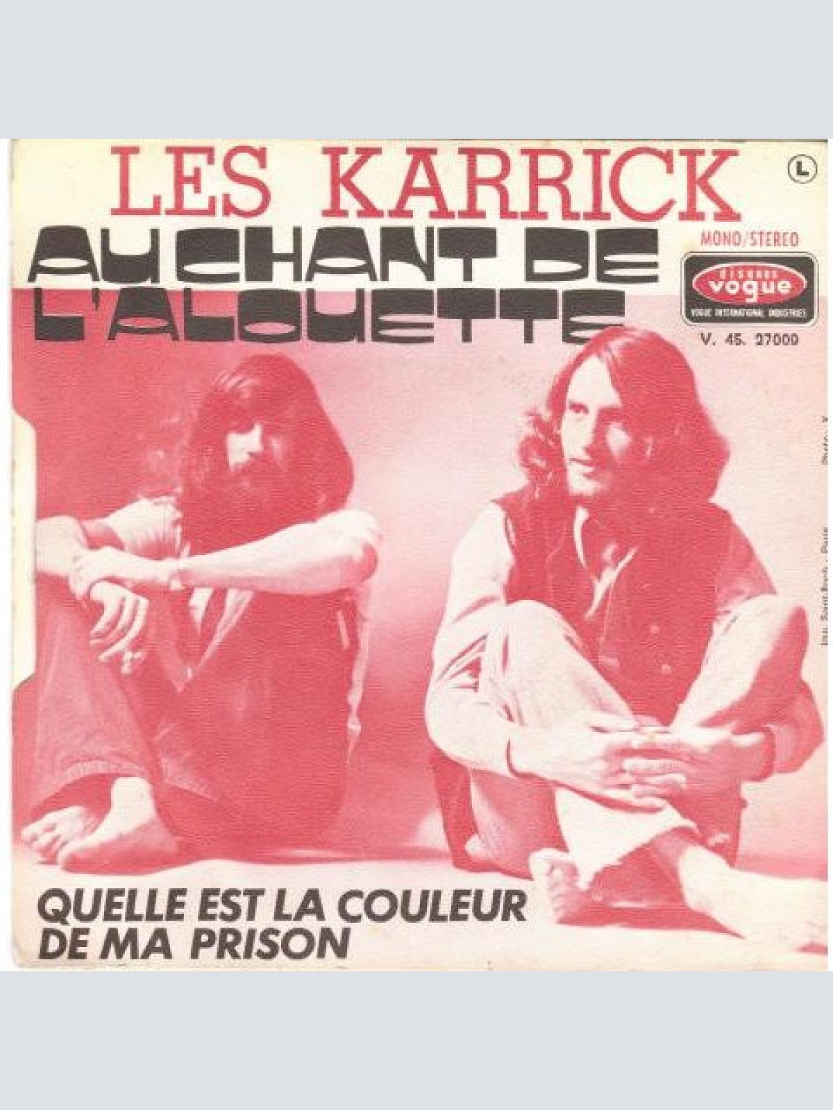 Vinyl / Les Karrick* - Au Chant De L'alouette