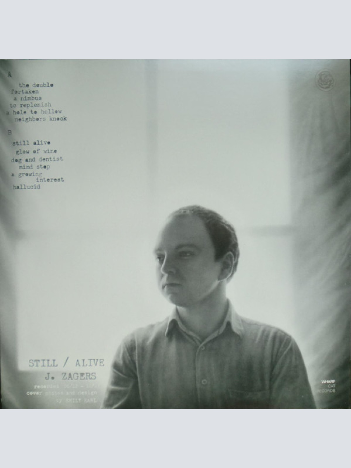 Vinyl / Jeff Zagers - Still / Alive