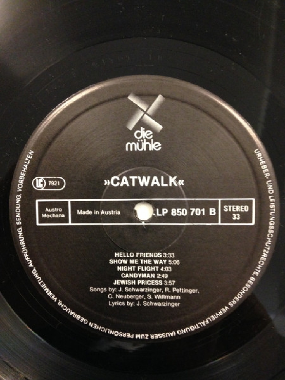 Vinyl / Catwalk (7) - Catwalk