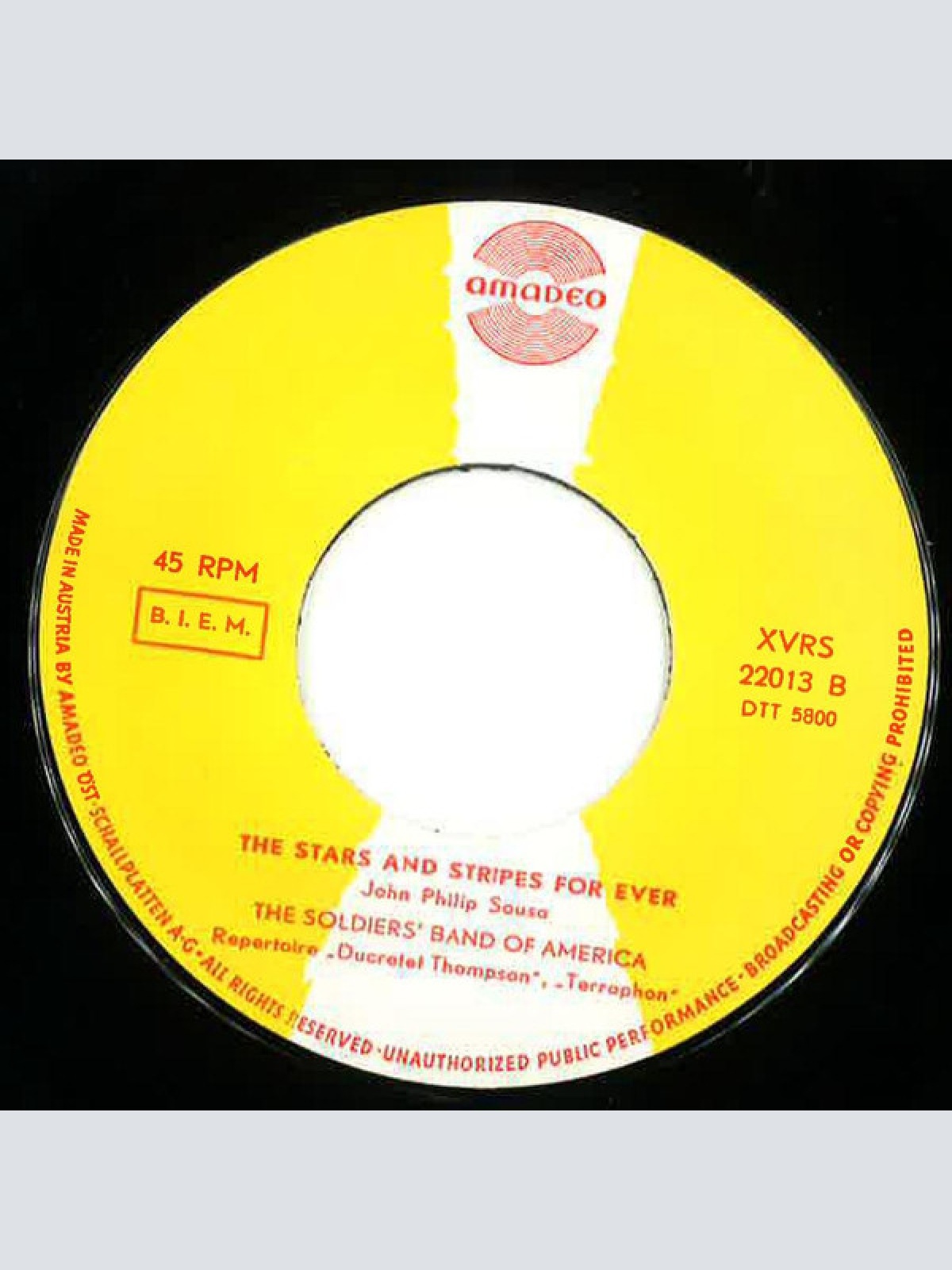 Vinyl / The Soldier's Band Of America - Der Längste Tag