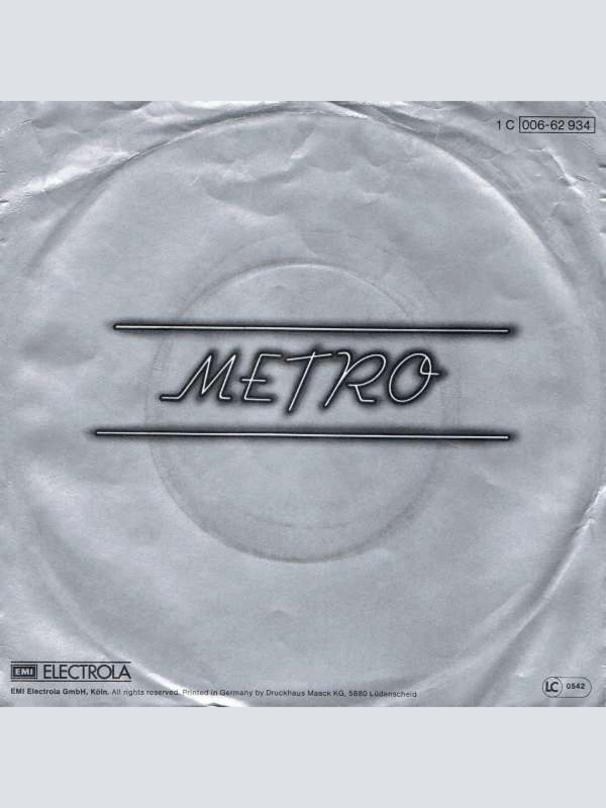 Vinyl / Metro (6) - Girls In Love / I Don't Wanna Dance