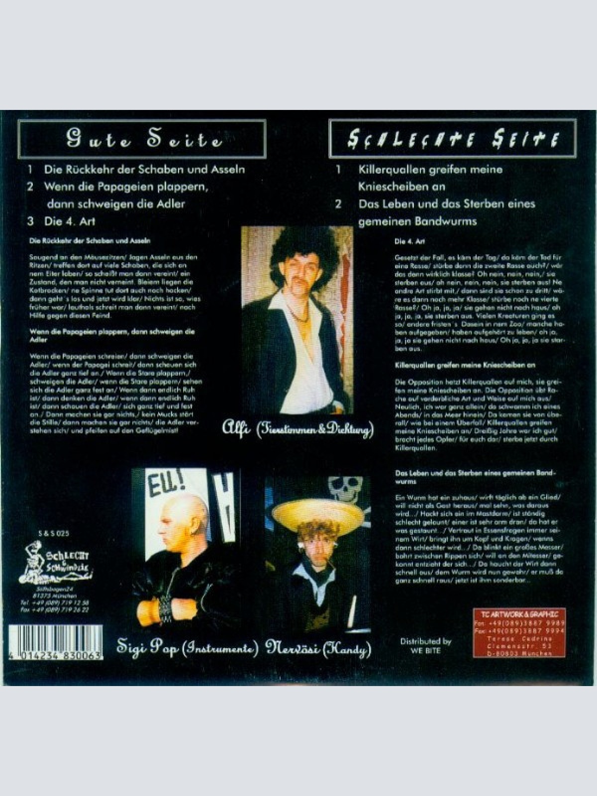 Vinyl / FKK Strandwixer - Killerquallen Greifen Meine Kniescheiben An