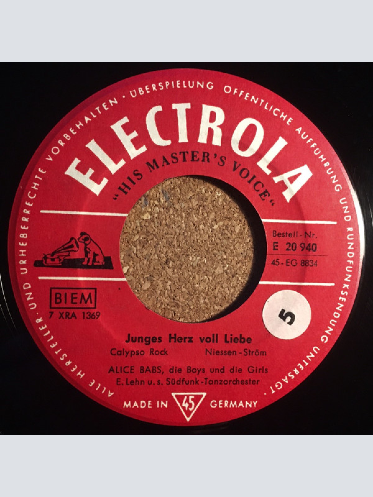 Vinyl / Alice + Alice + Alice = Babs*, Alice Babs - Lollipop / Junges Herz Voller Liebe