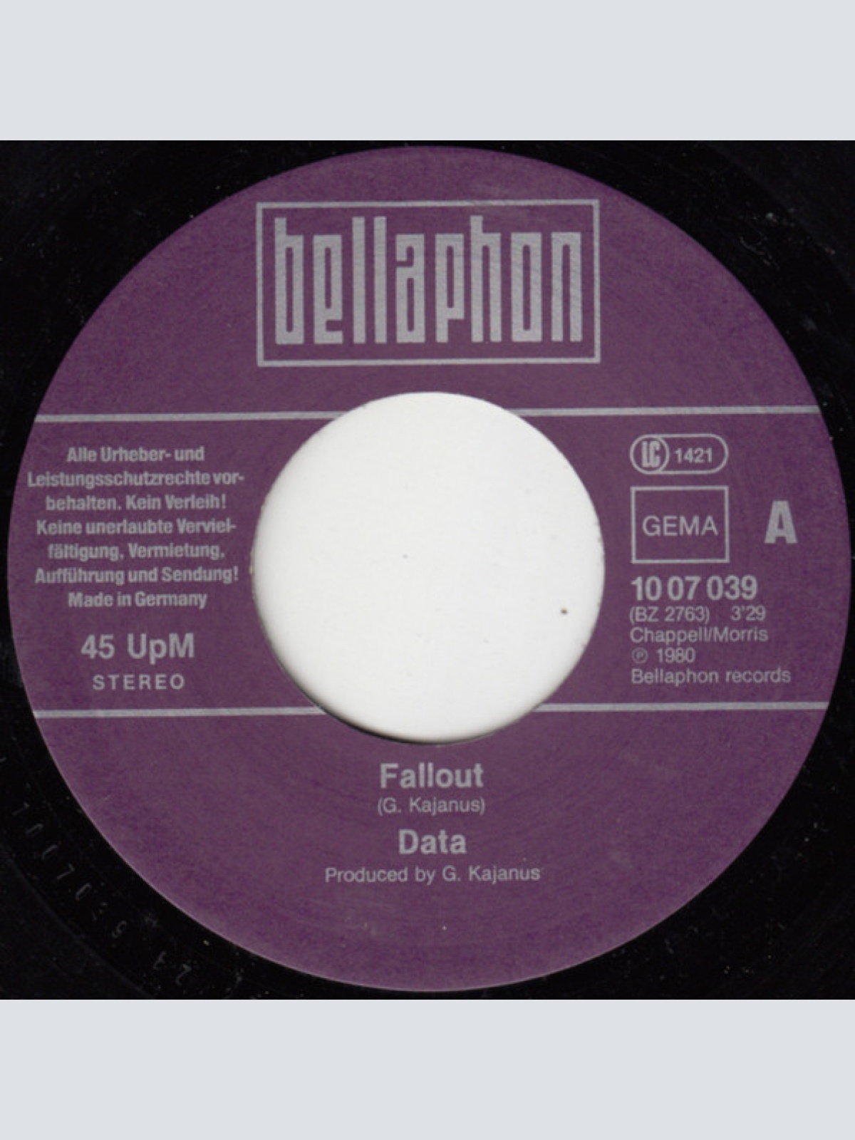 Vinyl / Data (2) - Fallout