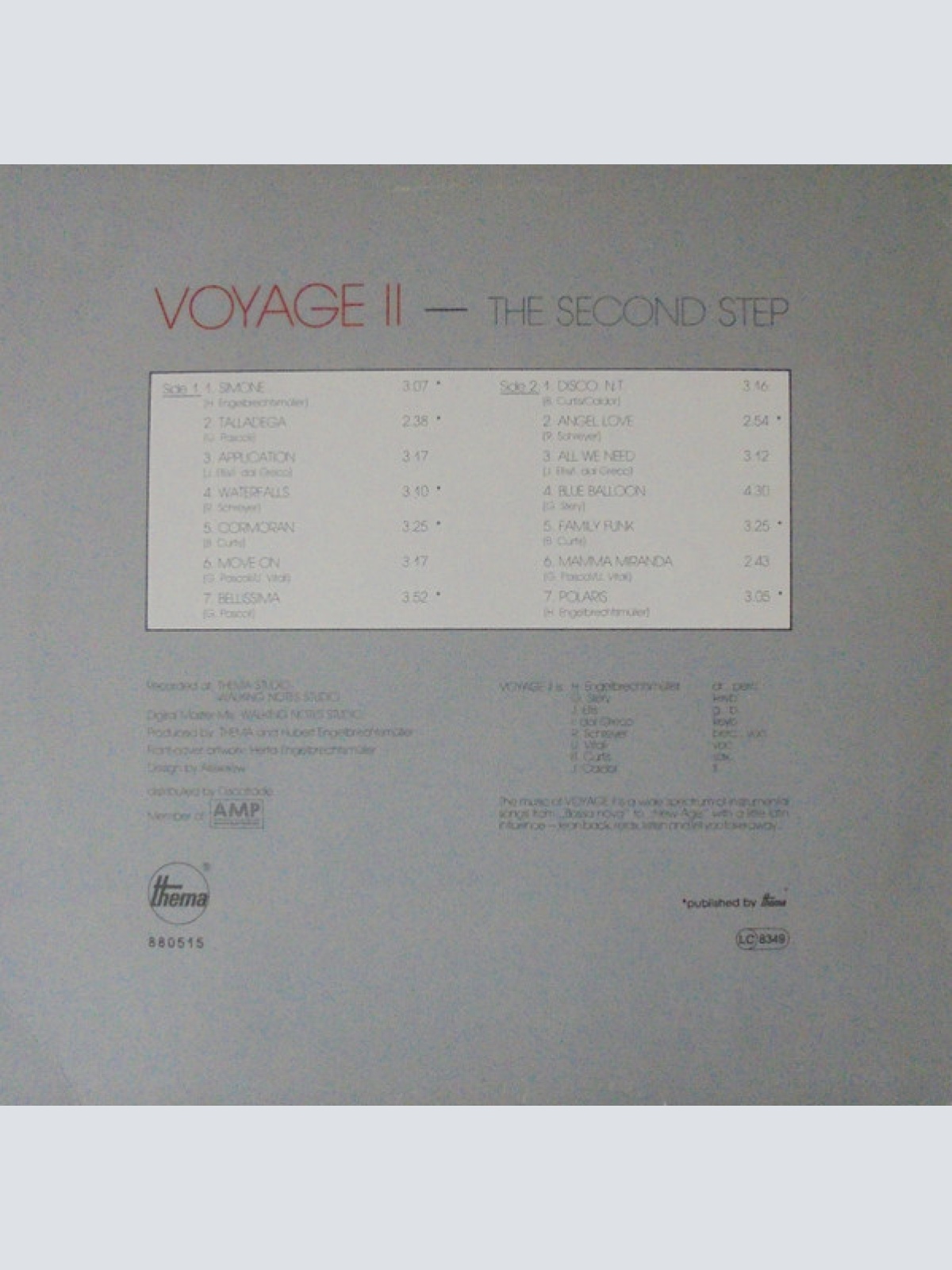 Vinyl / Voyage II - The Second Step