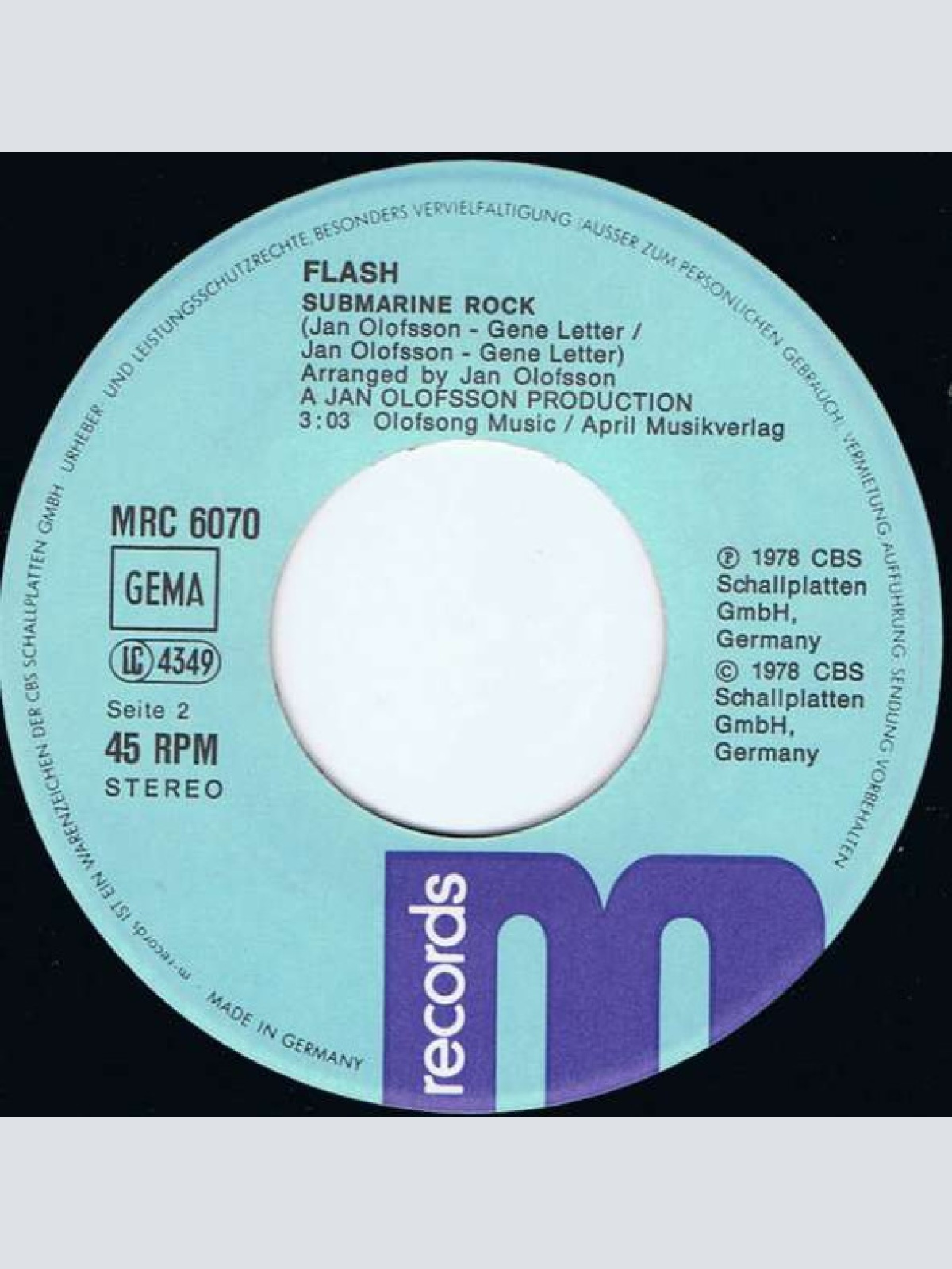 Vinyl / Flash (54) - You Really Got Me