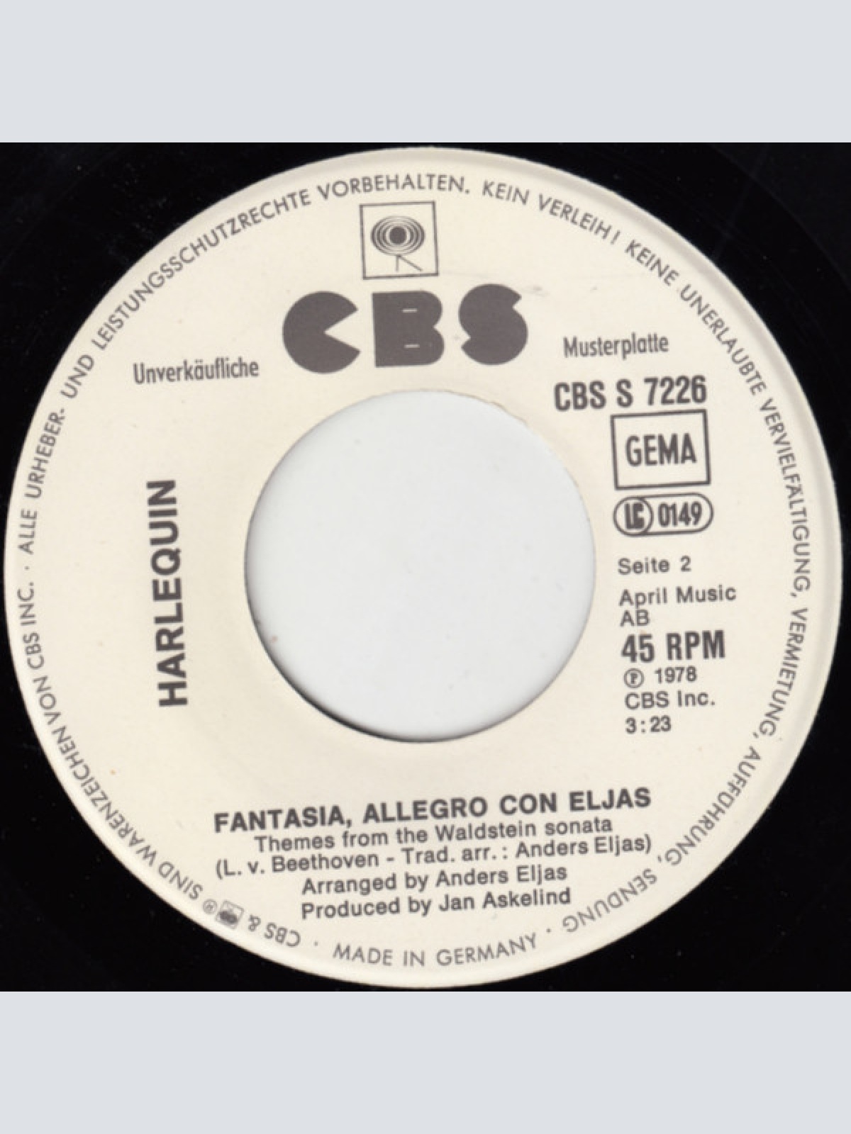 Vinyl / Harlequin (5) - Let Love Find You There