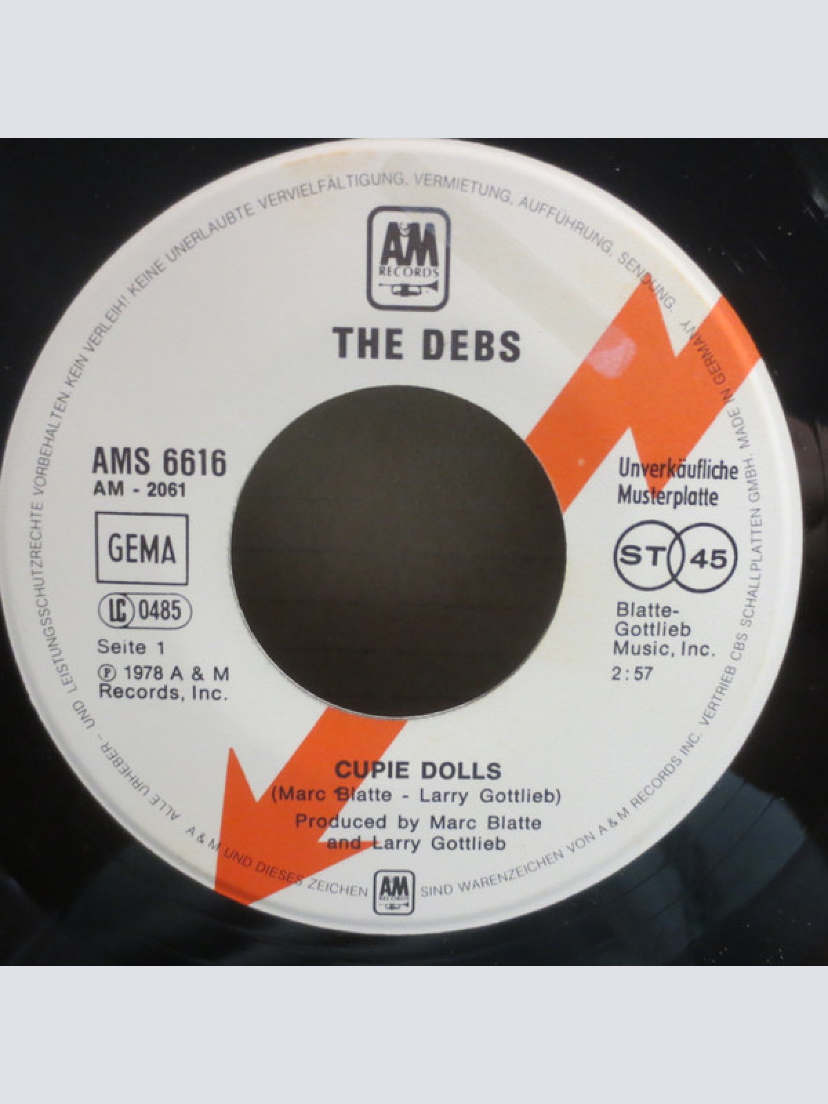 Vinyl / The Debs (2) - Cupie Dolls
