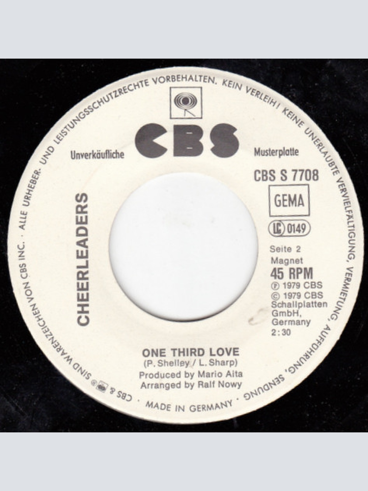 Vinyl / Cheerleaders (2) - Your Petite Cherie