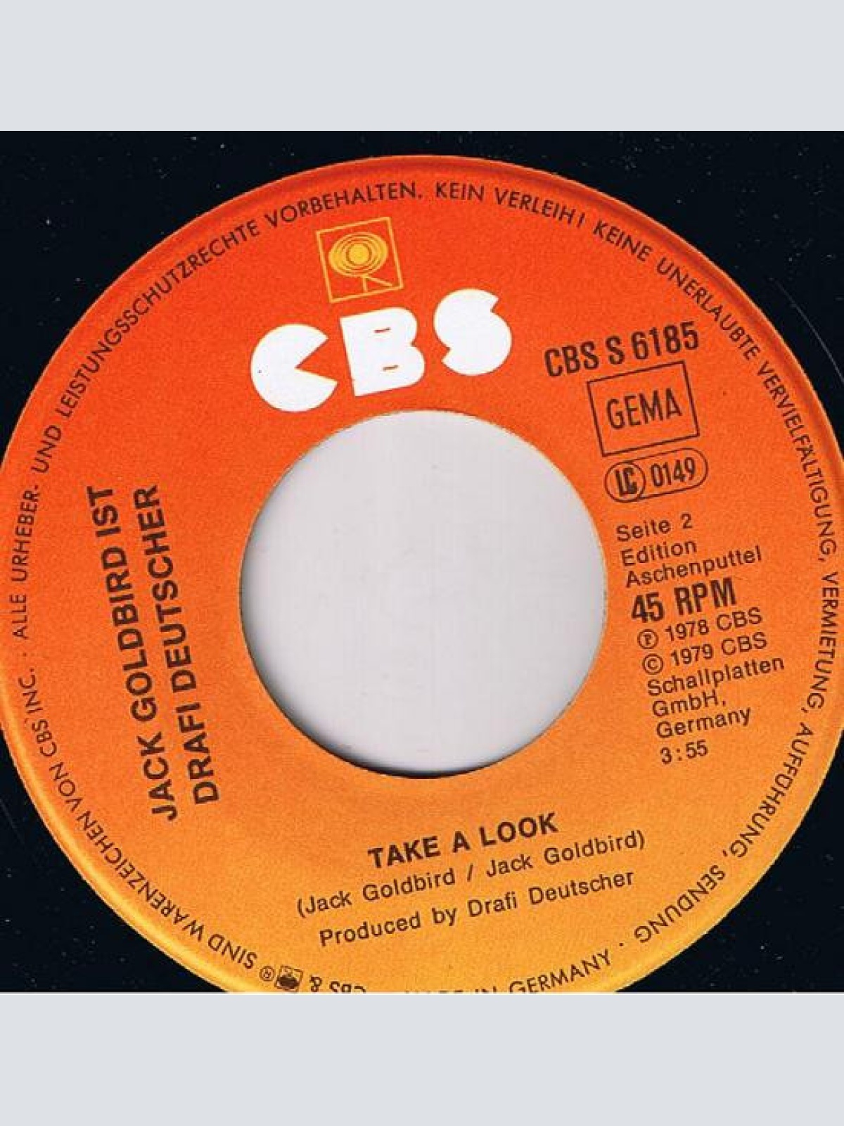 Vinyl / Jack Goldbird Ist Drafi Deutscher - Can I Reach You