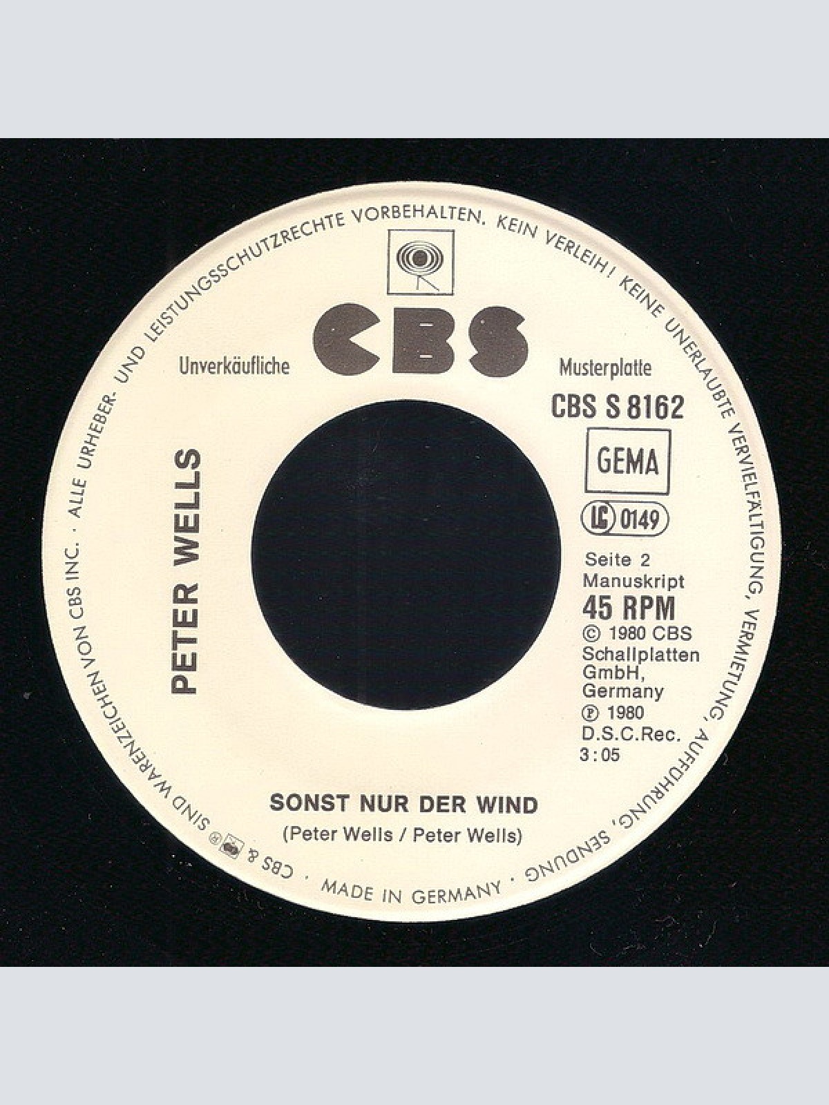 Vinyl / Peter Wells (4) - Bim Bam