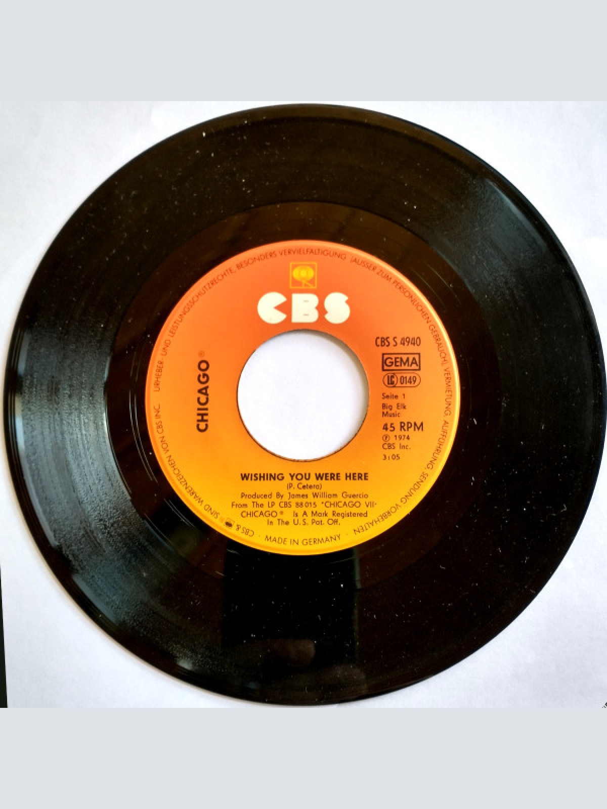 Vinyl / Chicago (2) - Wishing You Were Here