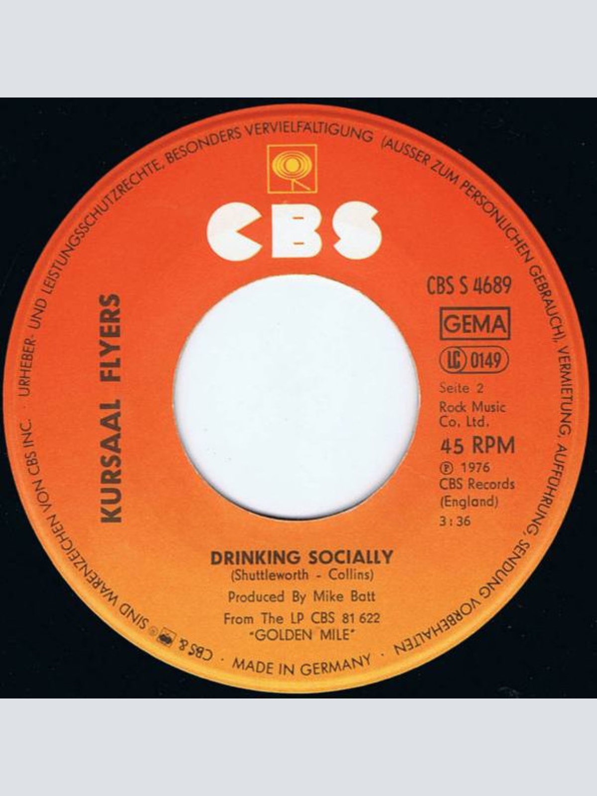 Vinyl / Kursaal Flyers - Little Does She Know