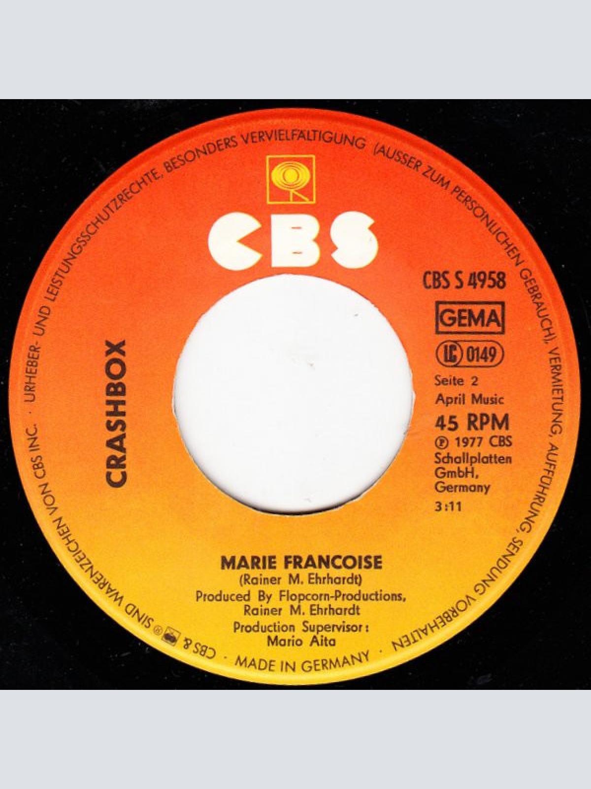 Vinyl / Crashbox - King Kong-Power