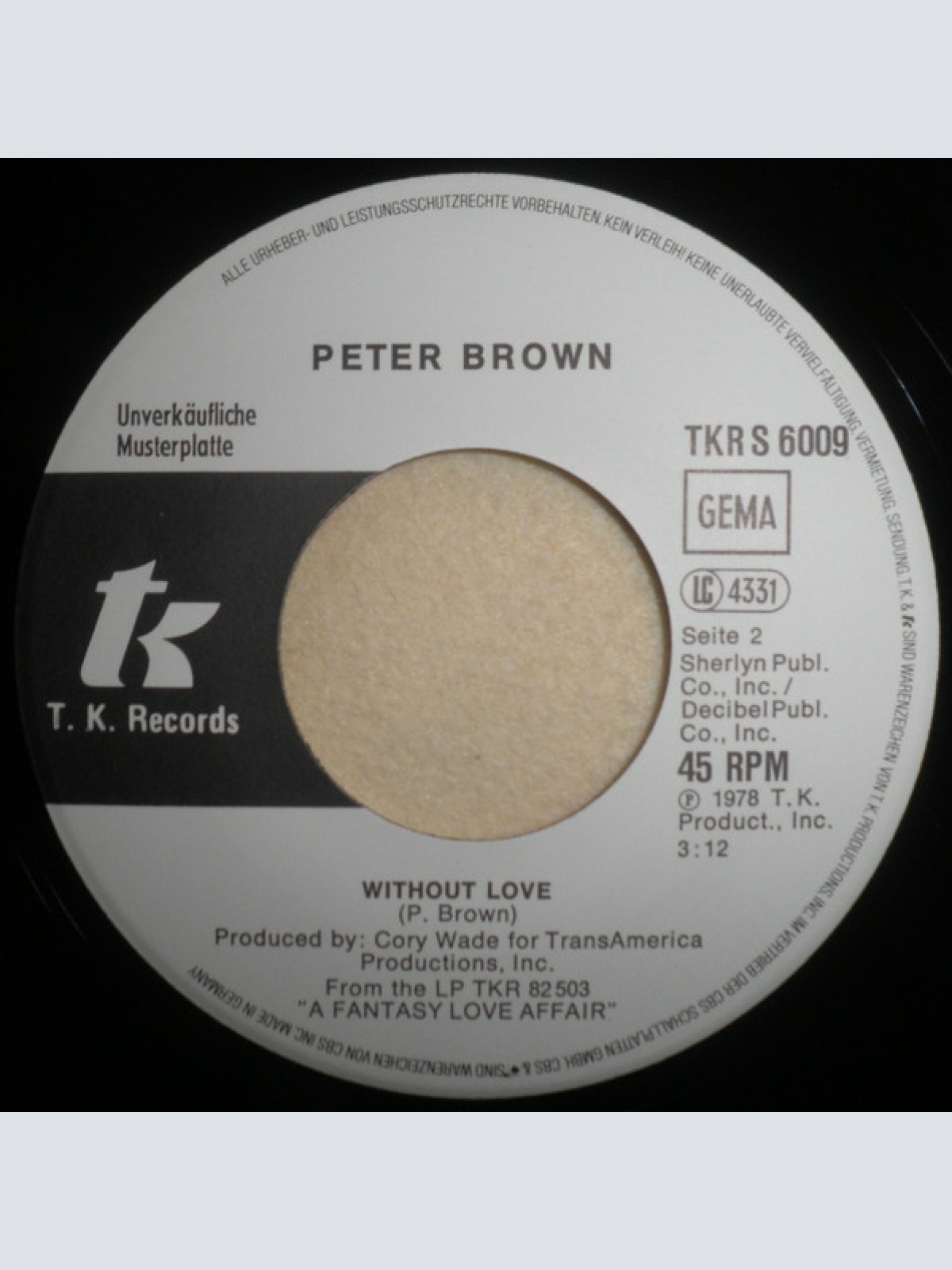 Vinyl / Peter Brown (2) - Do Ya Wanna Get Funky With Me