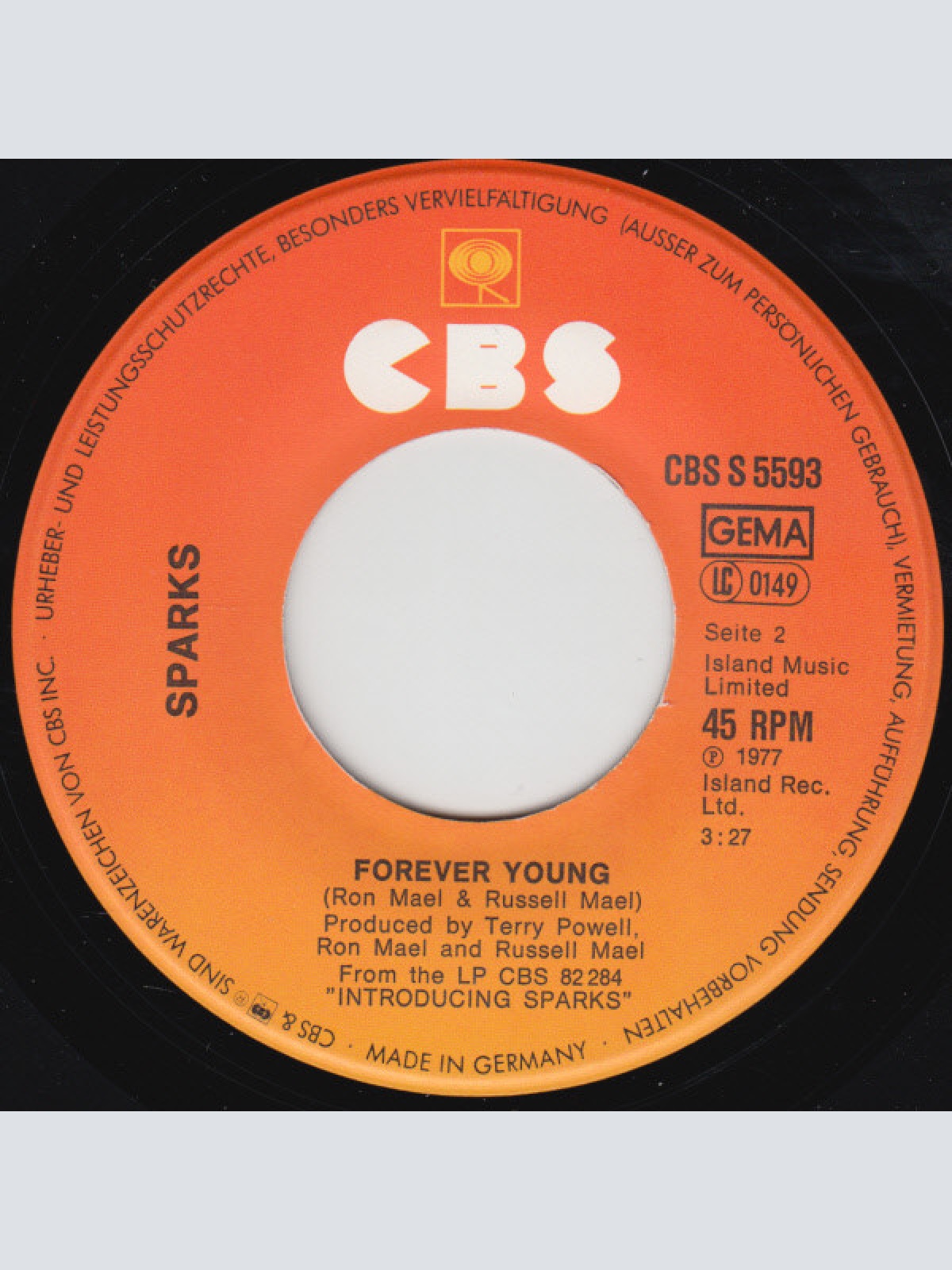 Vinyl / Sparks - A Big Surprise