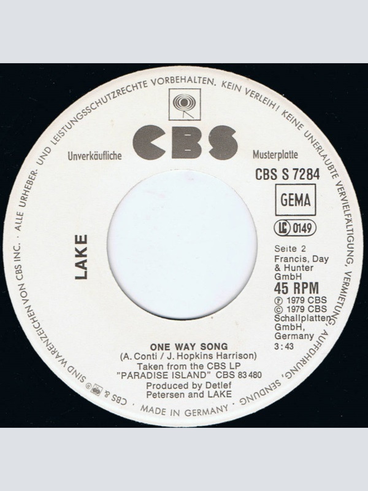 Vinyl / Lake (2) - Hard Road