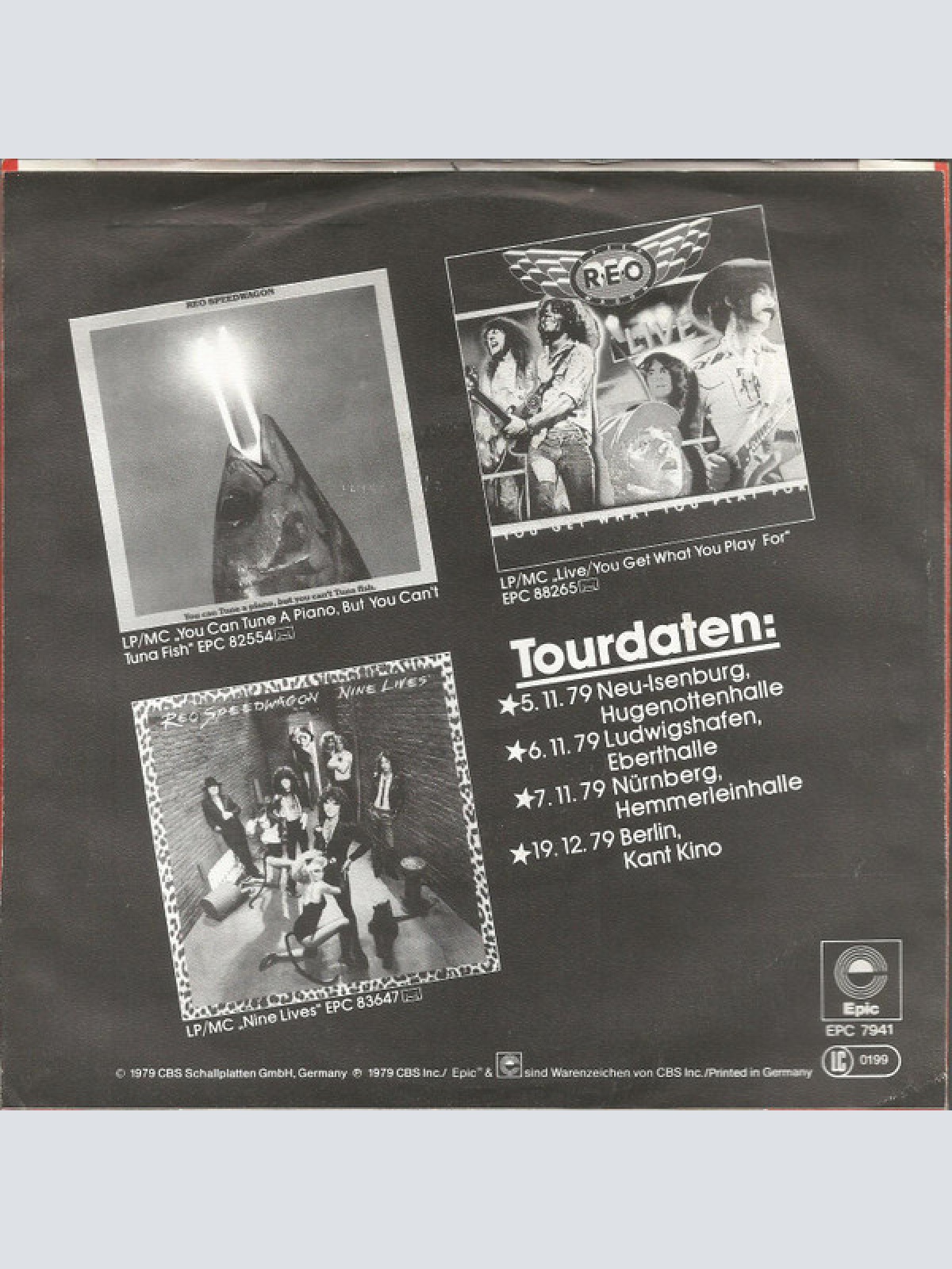 Vinyl / REO Speedwagon - Easy Money