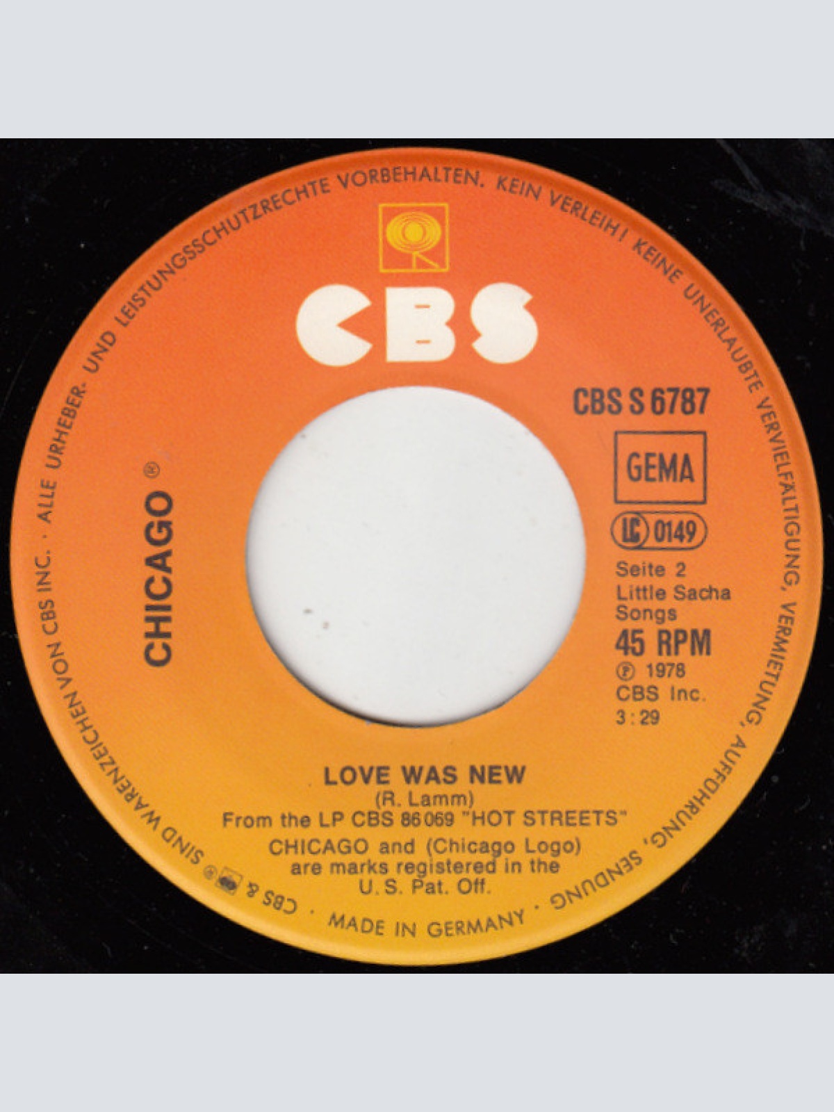 Vinyl / Chicago (2) - Alive Again