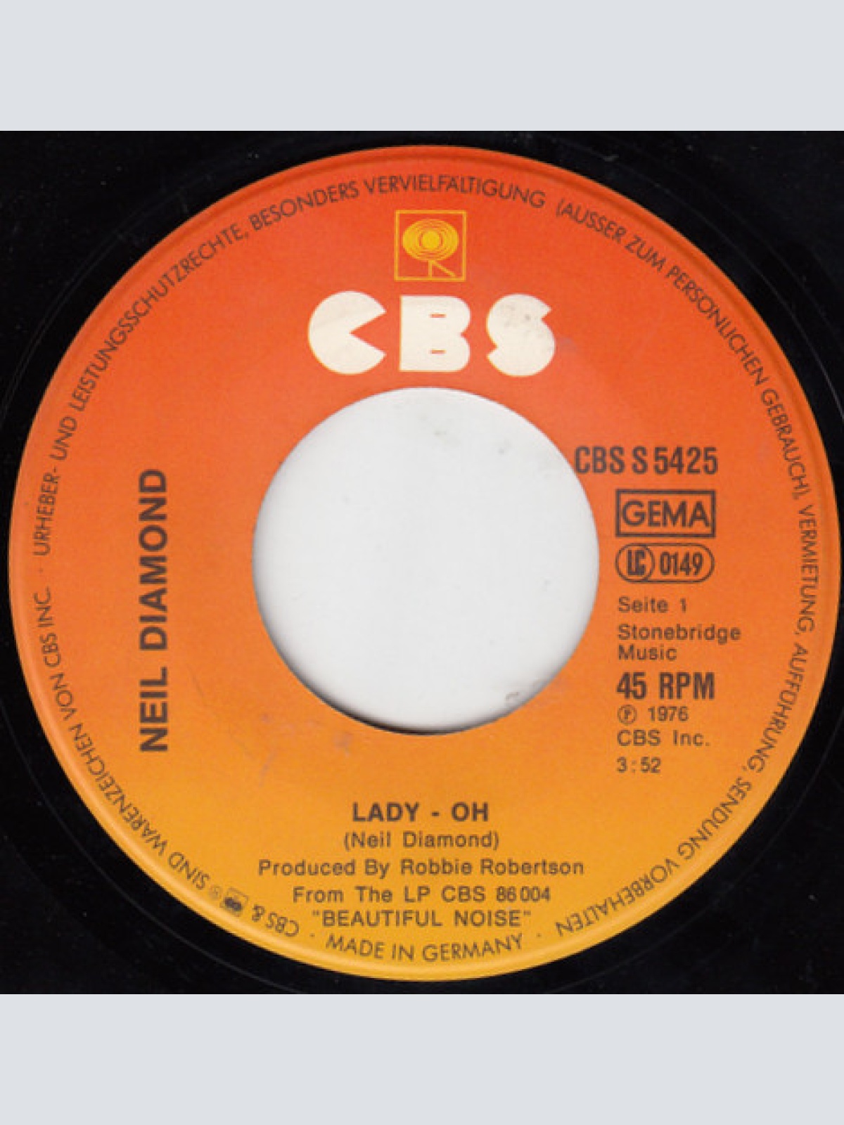 Vinyl / Neil Diamond - Lady-Oh