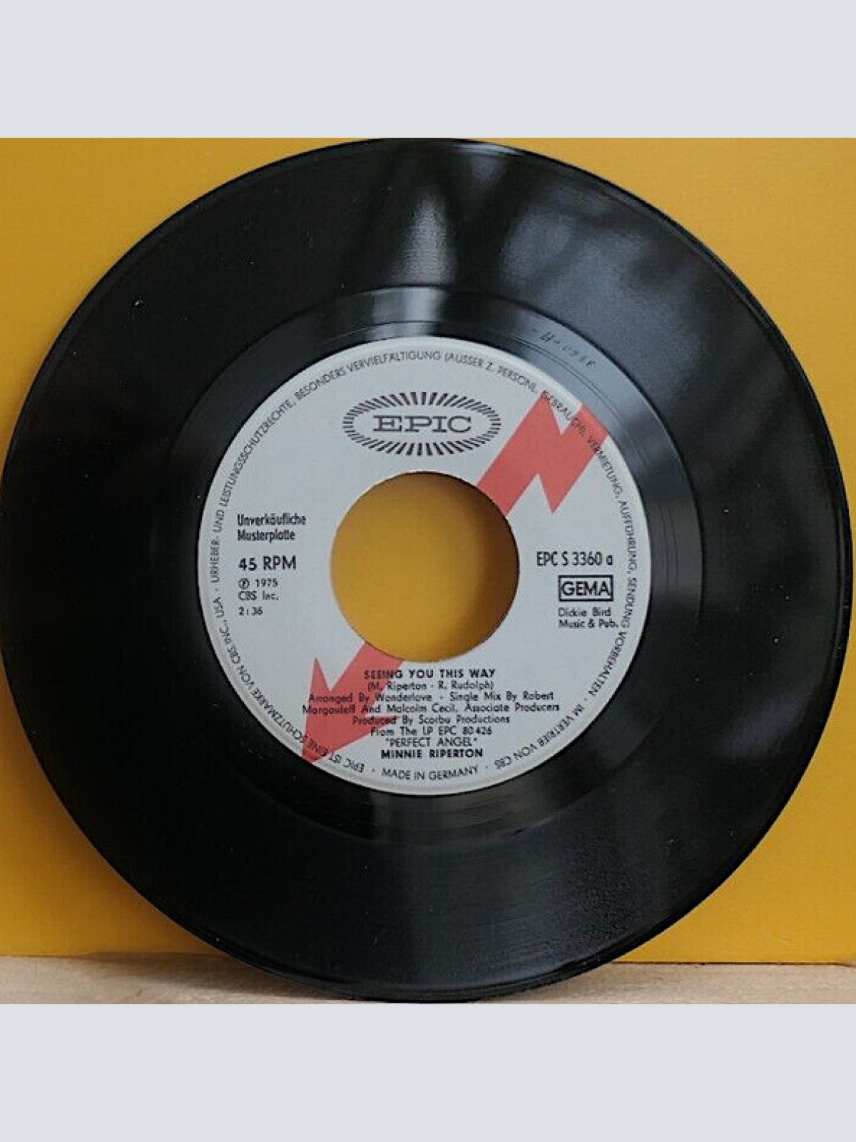 Vinyl / Minnie Riperton - Seeing You This Way / It's So Nice (To See Old Friends)