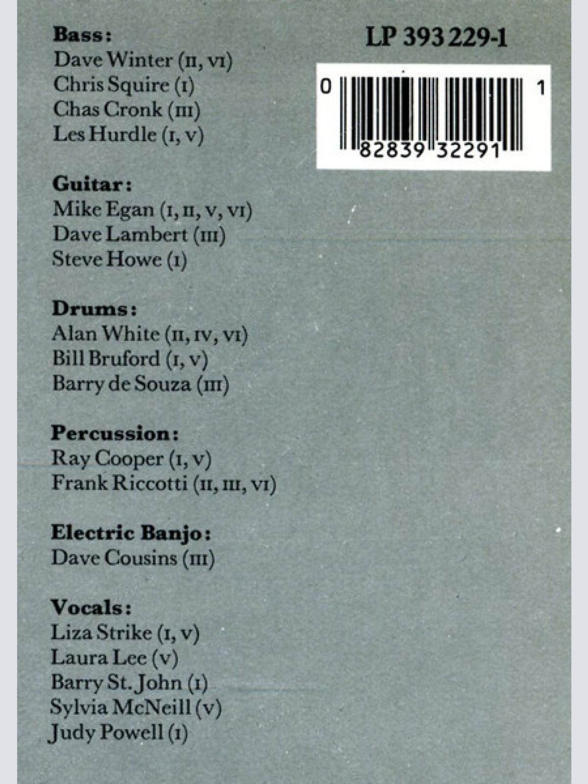 Vinyl / Rick Wakeman - The Six Wives Of Henry VIII