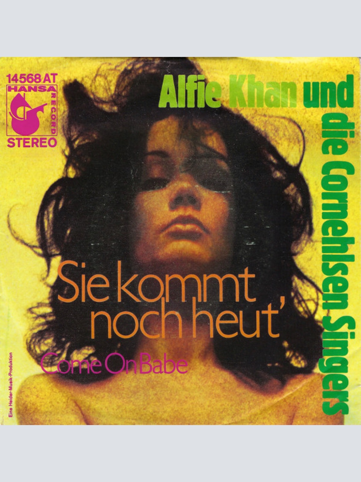Vinyl / Alfie Khan Und Die Cornehlsen Singers - Sie Kommt Noch Heut'