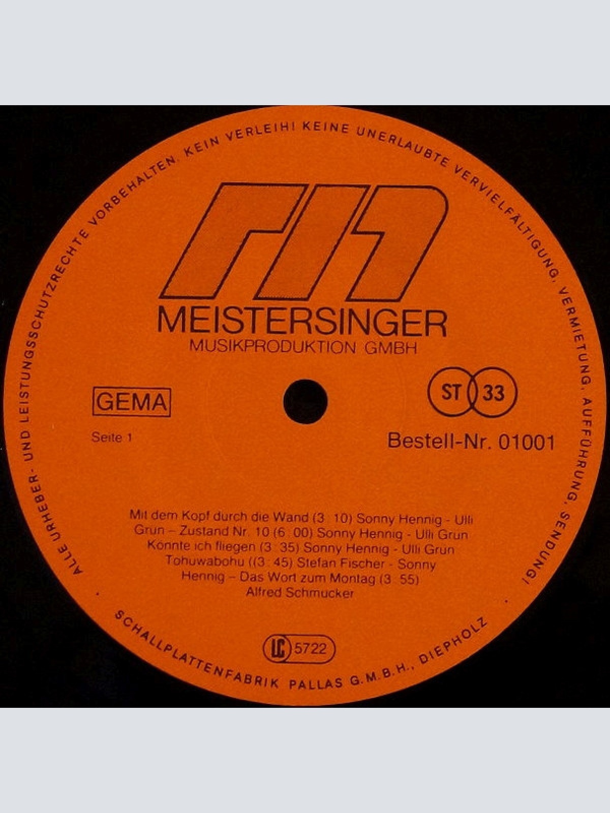 Vinyl / Meistersinger & Ihre Kinder - Meistersinger & Ihre Kinder