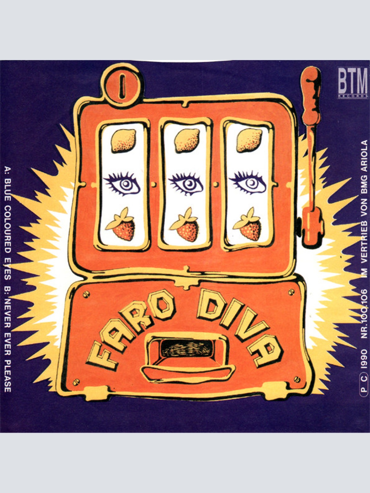 Vinyl / Faro Diva - Blue Coloured Eyes