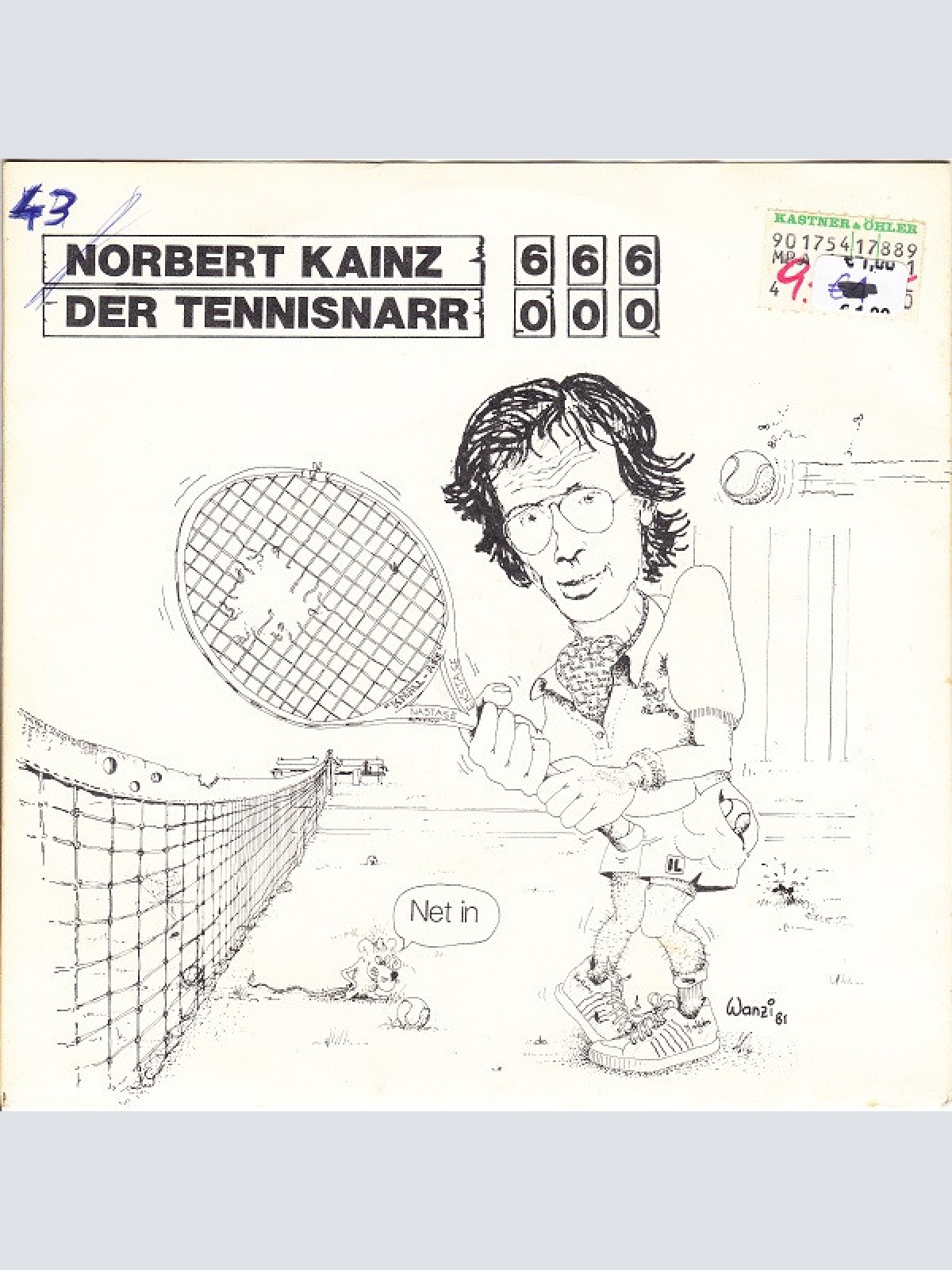 Vinyl / Norbert Kainz - Der Tennisnarr