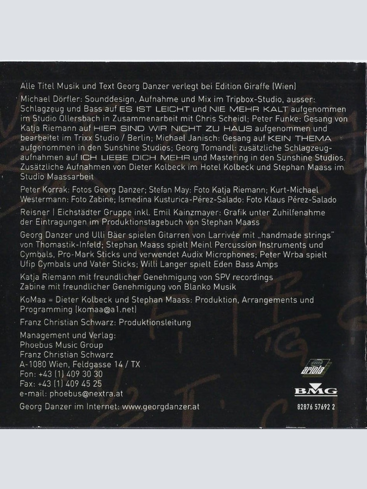 CD / Georg Danzer - Persönlich