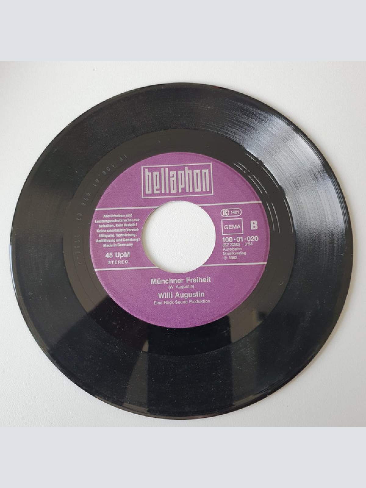 Vinyl / Willi Augustin - I Fliag Heit Ans Meer