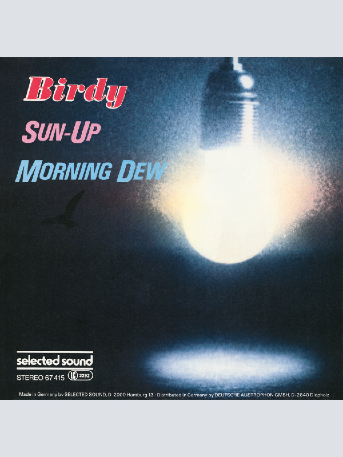 Vinyl / Birdy (3) - Sun-Up / Morning Dew