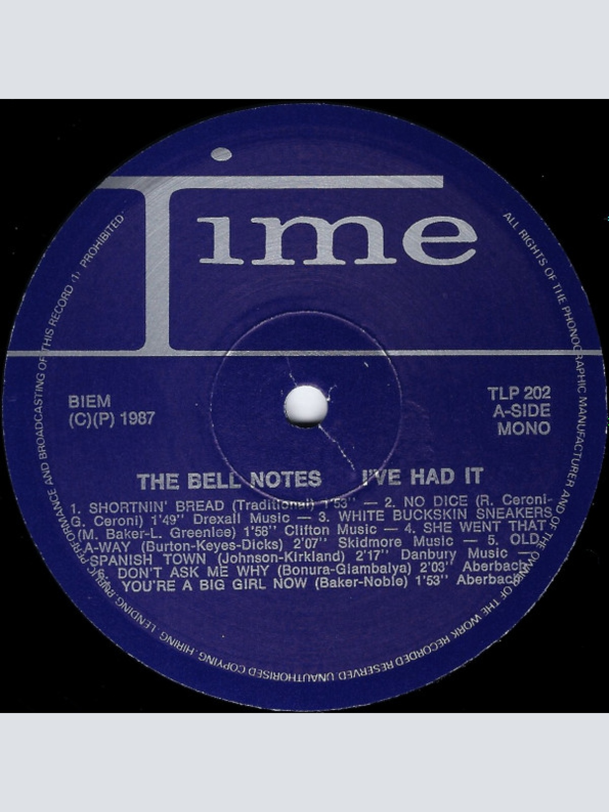 Vinyl / The Bell Notes - I've Had It
