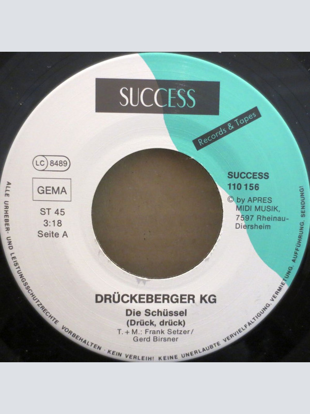 Vinyl / Drückeberger KG - Die Schüssel