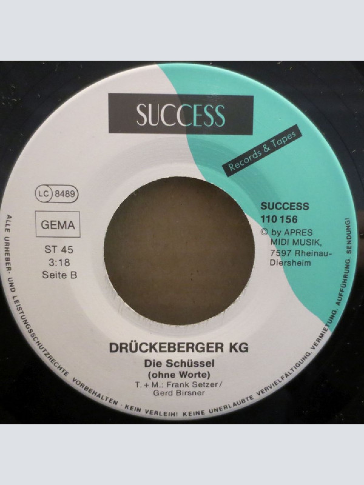Vinyl / Drückeberger KG - Die Schüssel
