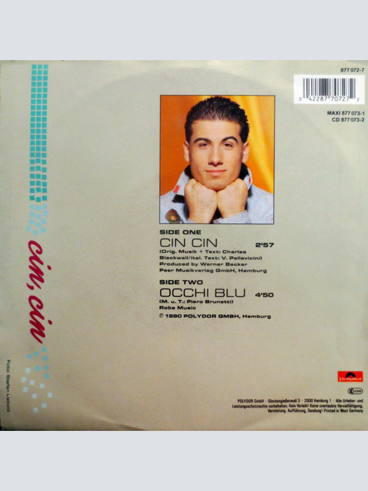 Vinyl / Piero Brunetti - Cin, Cin