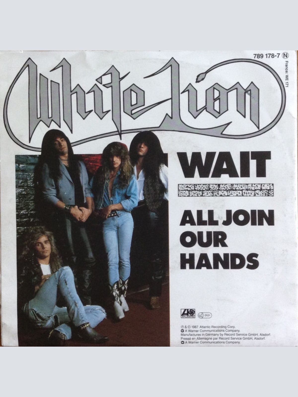 Vinyl / White Lion - Wait
