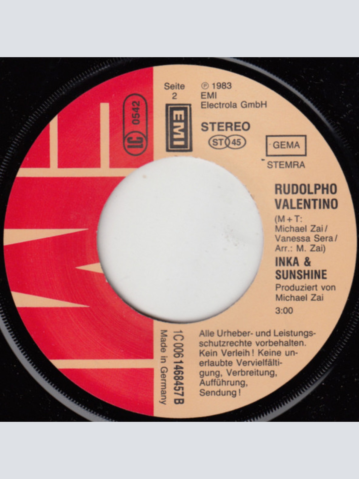 Vinyl / Inka & Sunshine - Bene Bene Bene