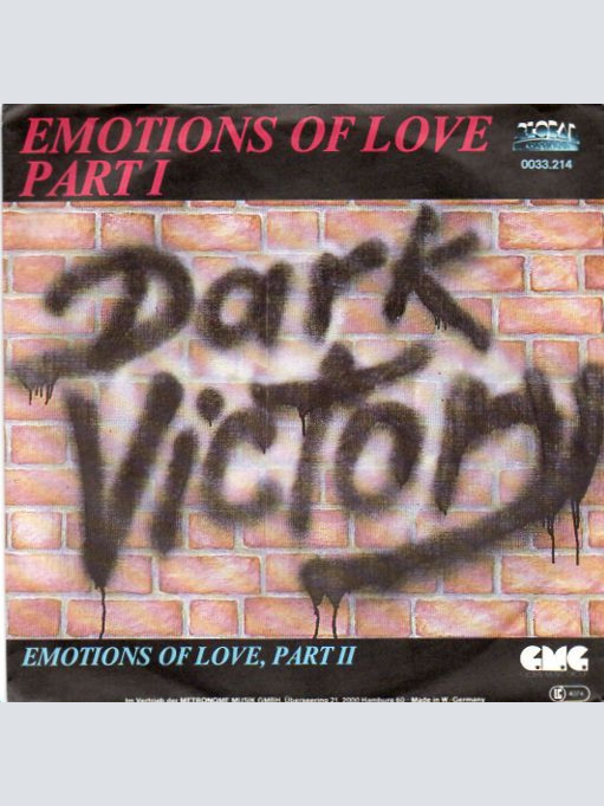 Vinyl / Dark Victory - Emotions Of Love