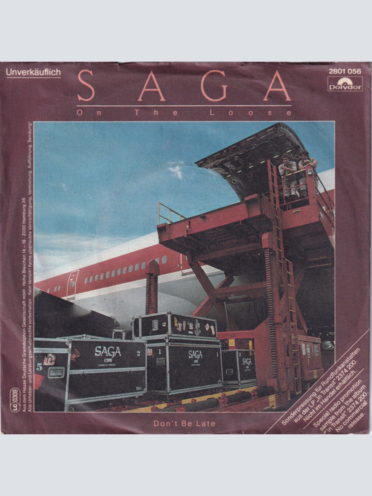 Vinyl / Saga (3) - On The Loose (Live)