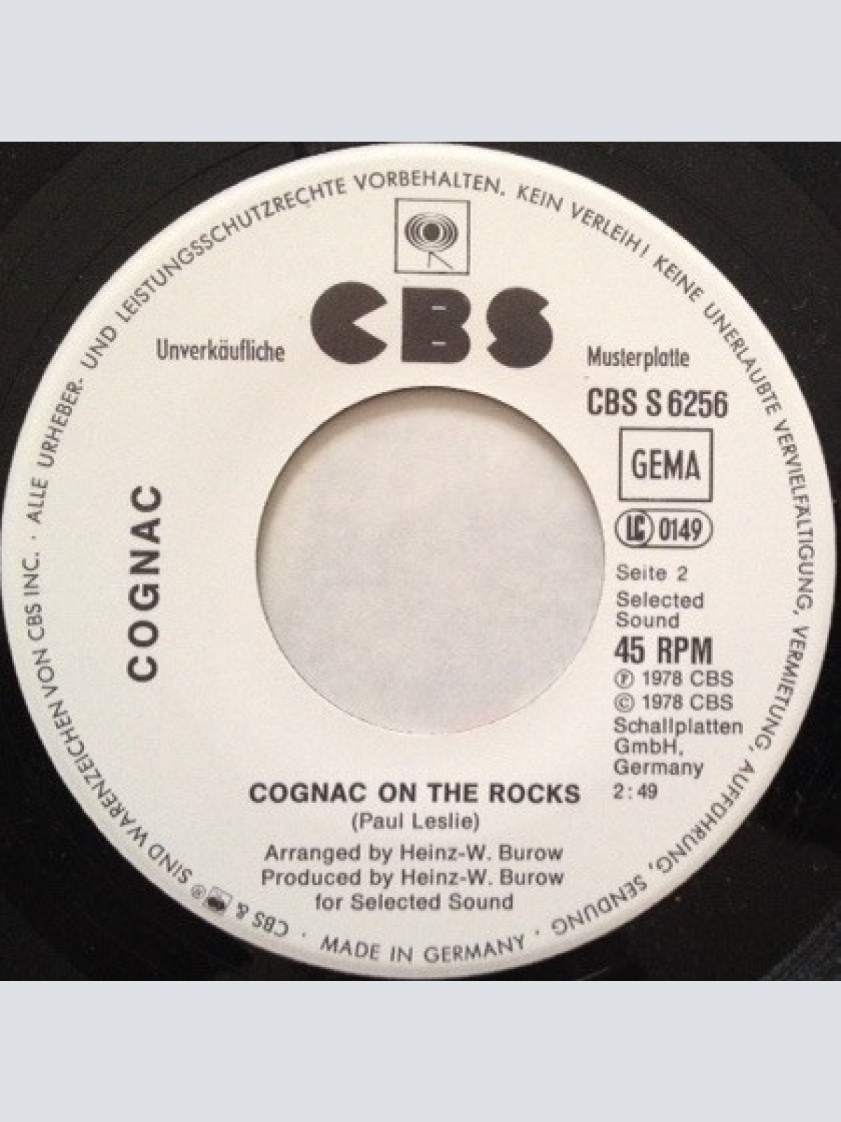 Vinyl / Cognac (5) - Supersonic Flight