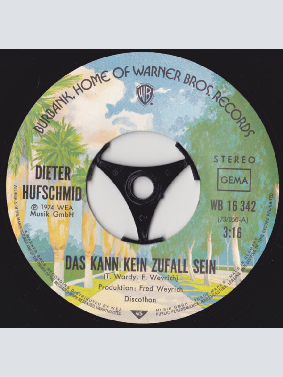 Vinyl / Dieter Hufschmid - Das Kann Kein Zufall Sein