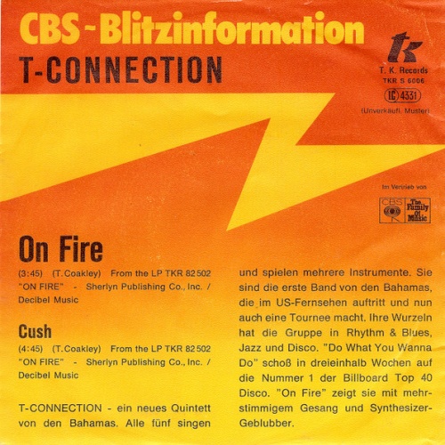 Vinyl / T-Connection - On Fire