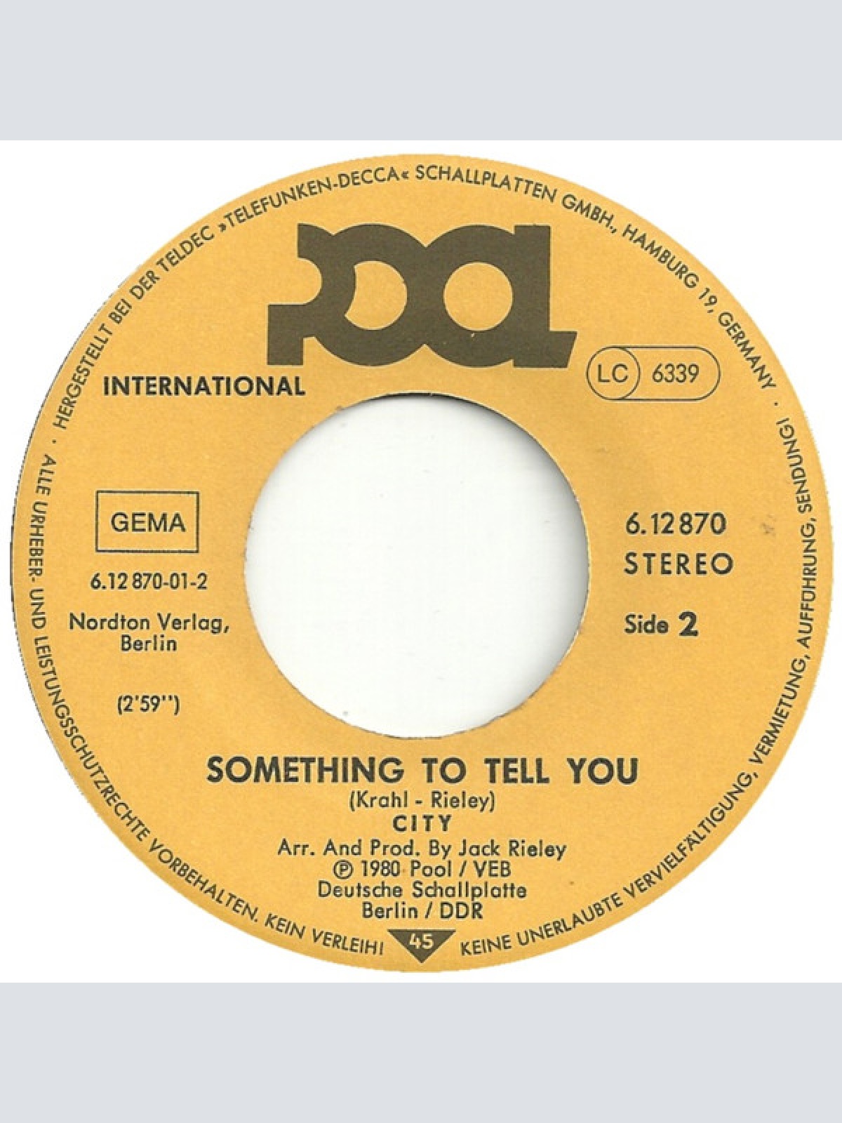 Vinyl / City (3) - Far Away